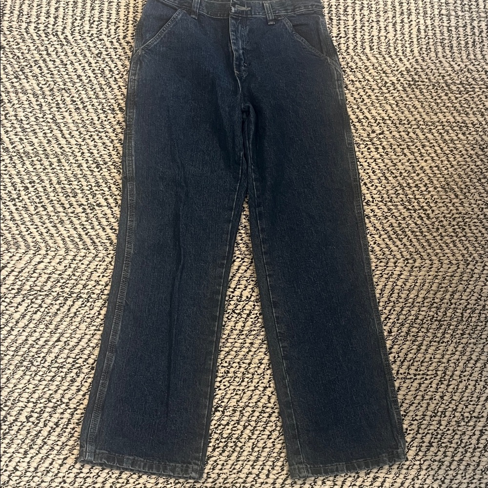 Relaxed Fit Men's Denim in Classic Blue